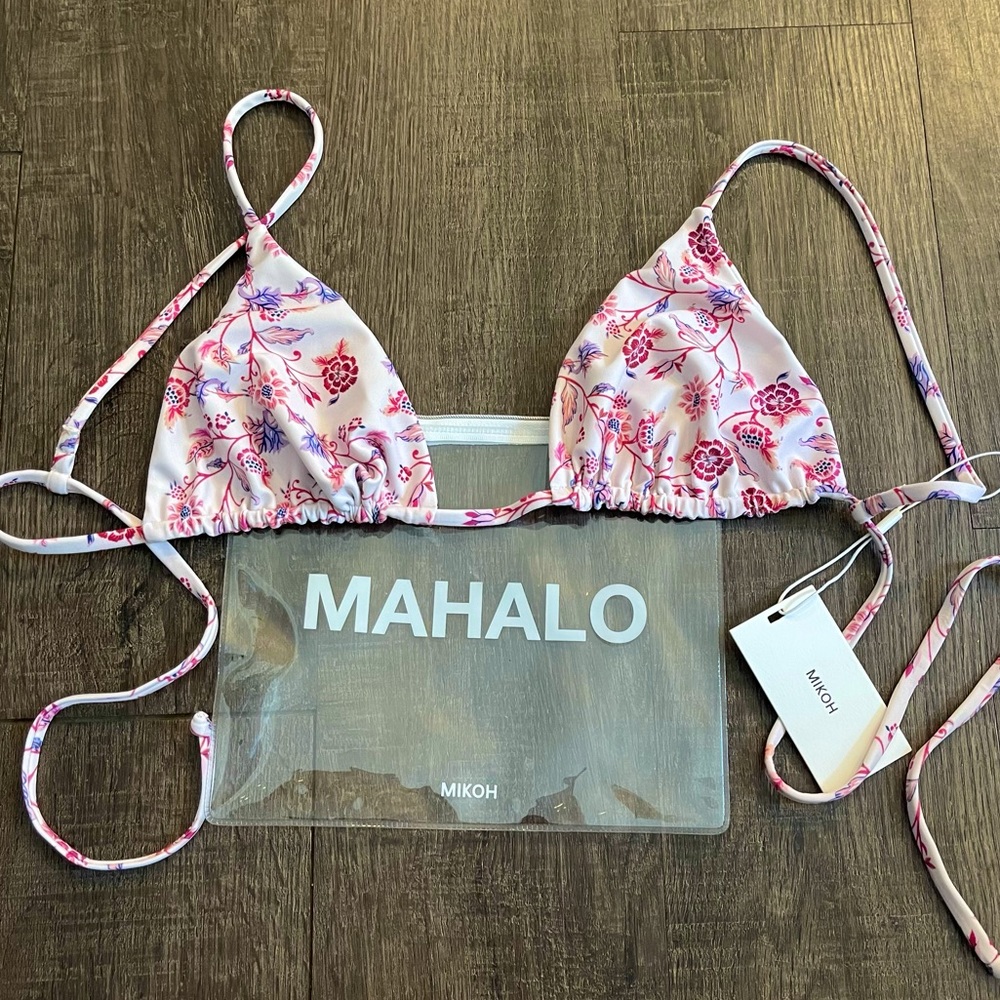 MIKOH Catalina Top in Fleur - size S (brand new!)